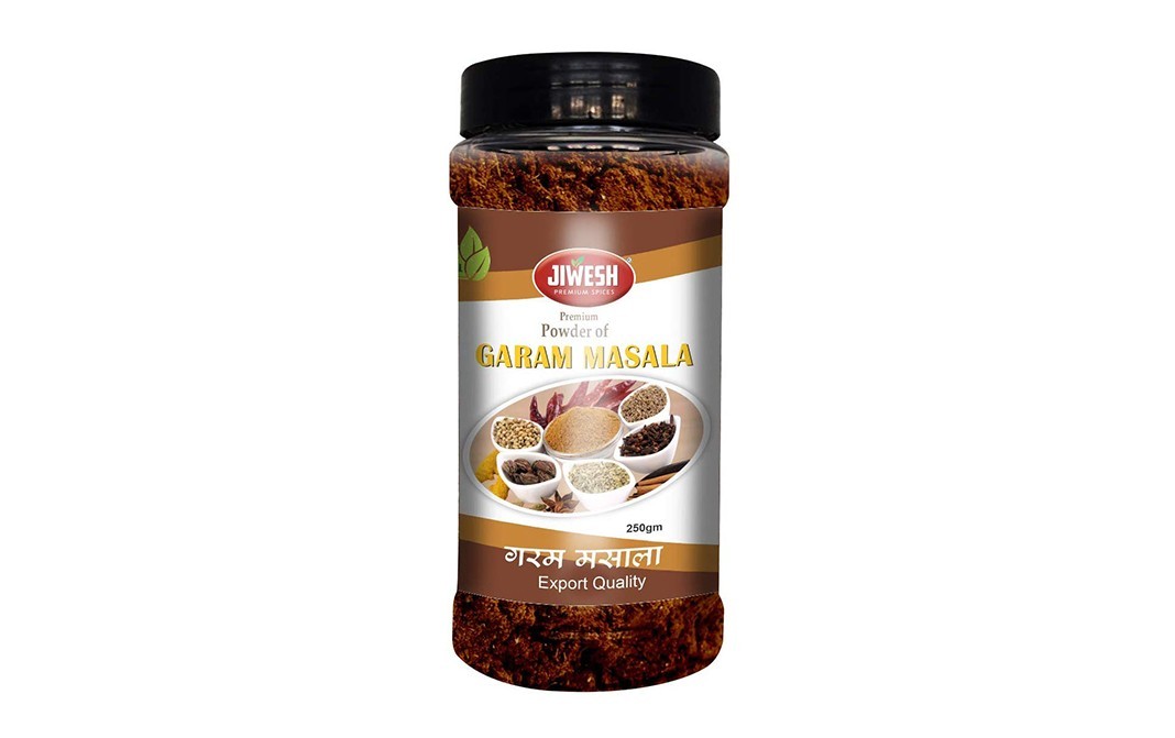 Jiwesh Powder of Garam Masala    Plastic Jar  250 grams